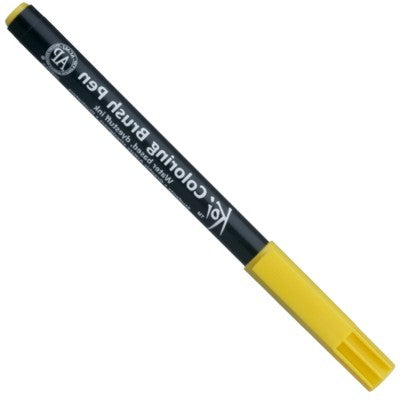 Caneta Ponta de Pincel Koi Sakura 003 Yellow